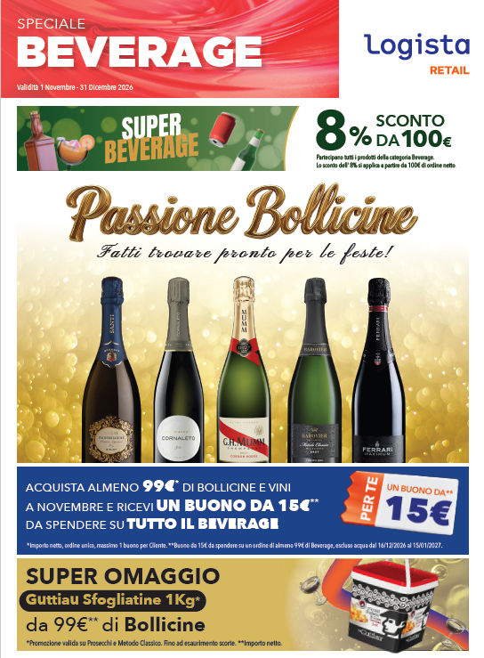 Volantino Speciale Beverage Novembre 26