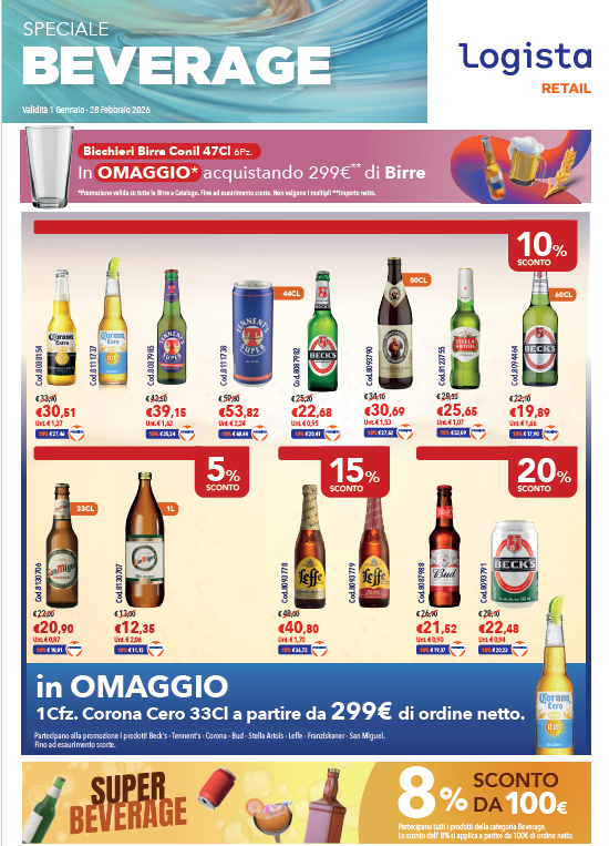 Volantino Speciale Beverage Gennaio 26