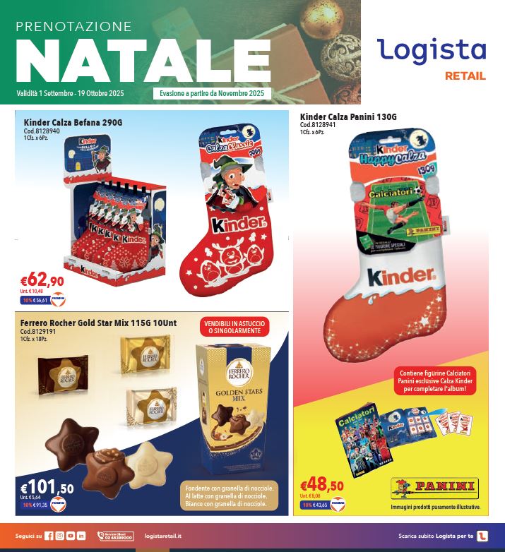 Volantino Prenotazione Natale 2025